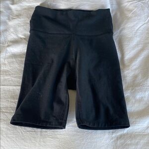 Abercrombie & Fitch Black Bike Shorts